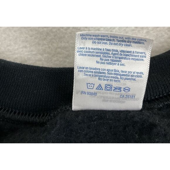 Alpha & Omega Metal Core Rock Band Black 2 Sided Graphic Sweatshirt Mens Medium‎ - Picture 7 of 9